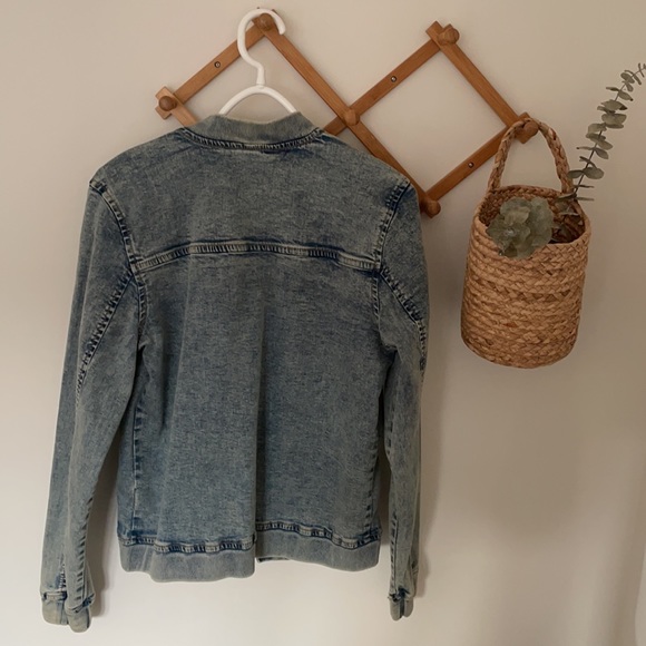 Silo Jeans | Bomber Jean Jacket - Picture 4 of 4